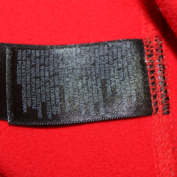 The North Face Red Full zip Jacket - Picture 8 of 8